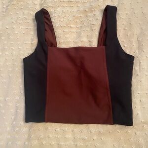 YPB Sculptlux square neck tank. Also have matching shorts